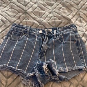 jean shorts